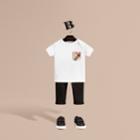 Burberry Burberry Check Pocket T-shirt, Size: 12m, White