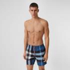 Burberry Burberry Check Print Drawcord Swim Shorts, Size: L