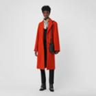 Burberry Burberry Wool Blend Tailored Coat, Size: 02