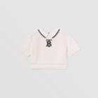 Burberry Burberry Childrens Monogram Motif Technical Knitted Polo Shirt, Size: 18m