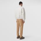 Burberry Burberry Reversible Logo Graphic Fleece Bomber Jacket, Size: Xl