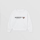 Burberry Burberry Childrens Thomas Bear Motif Cotton Sweatshirt, Size: 4y