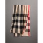 Burberry Burberry The Lightweight Check Cashmere Scarf, Beige