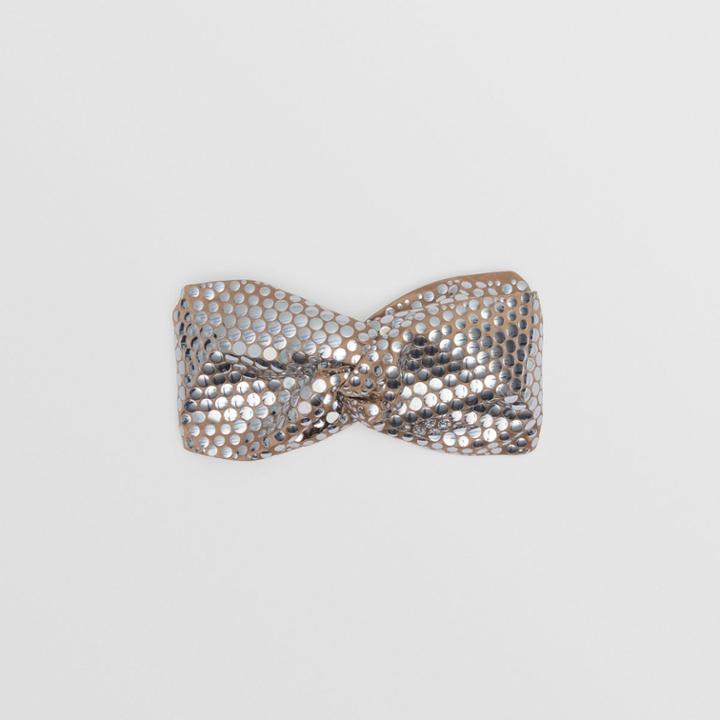 Burberry Burberry Metallic Paillette-embellished Silk Headband