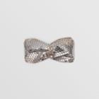 Burberry Burberry Metallic Paillette-embellished Silk Headband