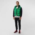 Burberry Burberry Neoprene Down-filled Hooded Jacket, Size: 34, Green