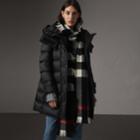 Burberry Burberry Detachable Hooded Down-filled Puffer Coat, Black