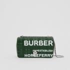 Burberry Burberry Small Horseferry Print Quilted Lola Bag, Green