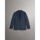 Burberry Burberry Soho Fit Wool Mohair Suit, Size: 50r, Blue