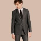 Burberry Burberry Modern Fit Tailored Wool Jacket, Size: 38r, Grey