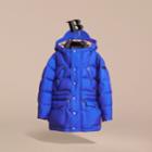Burberry Burberry Down-filled Hooded Puffer Jacket, Size: 8y, Blue