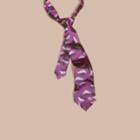 Burberry Burberry Modern Cut Leaf Jacquard Silk Tie, Pink