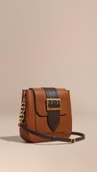 Burberry The Medium Buckle Bag -square In Leather