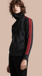 Burberry High-shine Technical Track Jacket