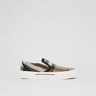 Burberry Burberry Check Cotton Sneakers, Size: 40