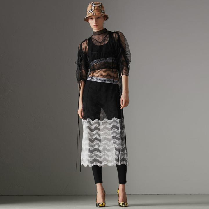 Burberry Burberry Logo Detail Jersey Leggings