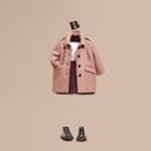 Burberry Burberry Tailored Wool Coat, Size: 3y, Pink