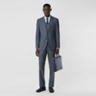 Burberry Burberry Classic Fit Wool Mohair Blend Three-piece Suit, Size: 48r, Blue