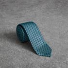 Burberry Burberry Slim Cut Daisy Silk Jacquard Tie