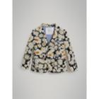 Burberry Burberry Piping Detail Daisy Print Cotton Blazer, Size: 14y