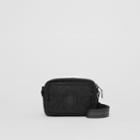 Burberry Burberry Monogram Recycled Polyester Crossbody Bag, Black