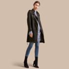 Burberry Burberry Super-lightweight Trench Coat, Size: 06, Black