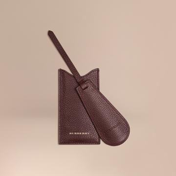 Burberry Burberry Leather Shoe Horn, Red