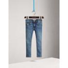 Burberry Burberry Skinny Fit Stretch Denim Jeans, Size: 6y, Blue