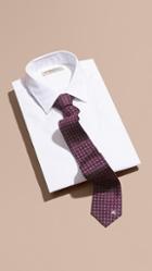 Burberry Modern Cut Paisley Jacquard Silk Tie