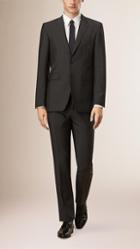 Burberry Modern Fit Wool Mohair Part-canvas Suit