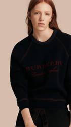Burberry Wool Cashmere Sculpted Sweater