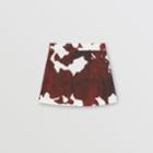 Burberry Burberry Childrens Cow Print Twill Skirt, Size: 14y, Brown