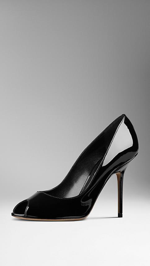 Burberry Patent Leather Pumps