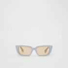 Burberry Burberry Bio-acetate Rectangular Frame Sunglasses, Grey