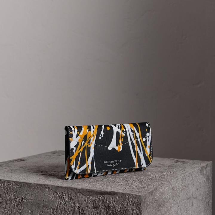 Burberry Burberry Splash Trench Leather Envelope Wallet