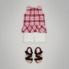 Burberry Burberry Cotton Twill Chino Shorts, Size: 3y