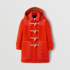 Burberry Burberry Childrens Diamond Quilted Panel Wool Duffle Coat, Size: 12y