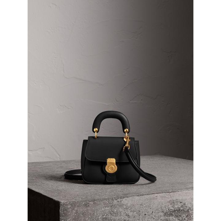 Burberry Burberry The Mini Dk88 Top Handle Bag, Black