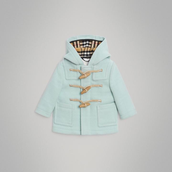 Burberry Burberry Boiled Wool Duffle Coat, Size: 3y