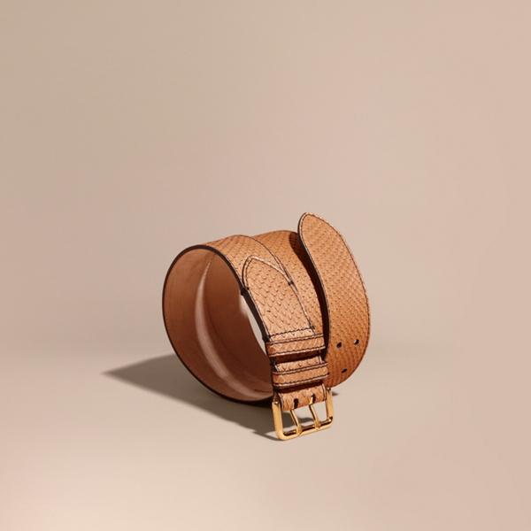 Burberry Python Belt