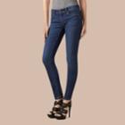 Burberry Burberry Skinny Fit Low-rise Power-stretch Jeans, Size: 26, Blue
