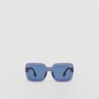 Burberry Burberry Oversized Square Frame Sunglasses, Blue