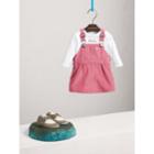 Burberry Burberry Cotton Corduroy Pinafore Dress, Size: 3m, Pink