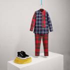 Burberry Burberry Panelled Tartan And Check Cotton Poplin Shirt, Size: 4y