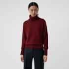 Burberry Burberry Archive Logo Appliqu Cashmere Roll-neck Sweater