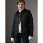 Burberry Burberry Diamond Quilted Jacket, Size: S, Black