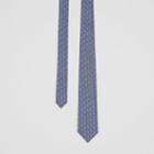 Burberry Burberry Classic Cut Monogram Silk Jacquard Tie, Blue