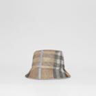 Burberry Burberry Crystal-embellished Check Bucket Hat