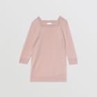 Burberry Burberry Childrens Monogram Motif Cashmere Sweater Dress, Size: 14y, Purple