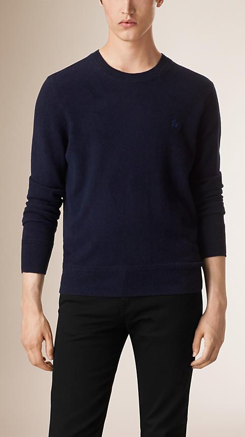 Burberry Crew Neck Cashmere Sweater